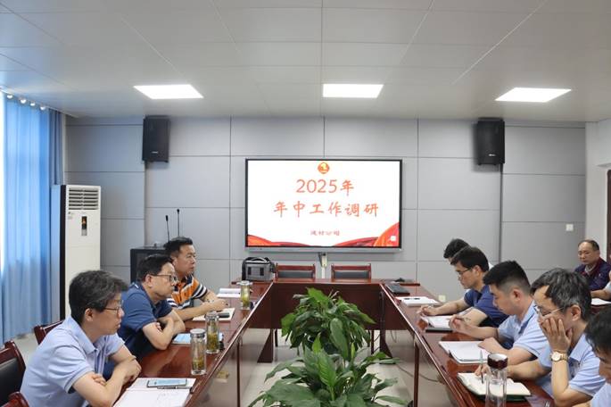 王伍升到建材公司調研