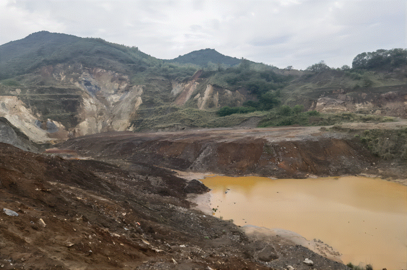銅山、前山露天采坑復墾項目完成